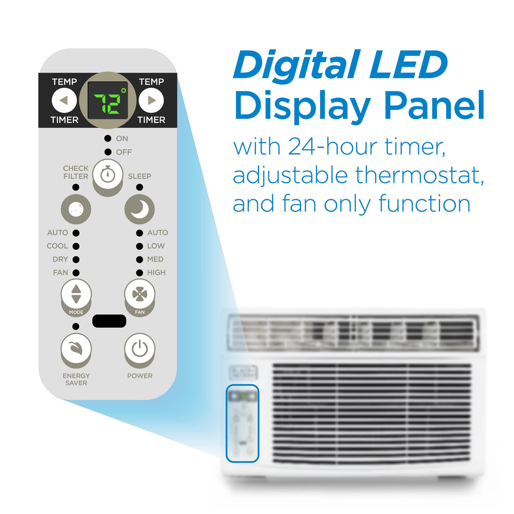 Window Air Conditioner 12,000 BTU White M6128