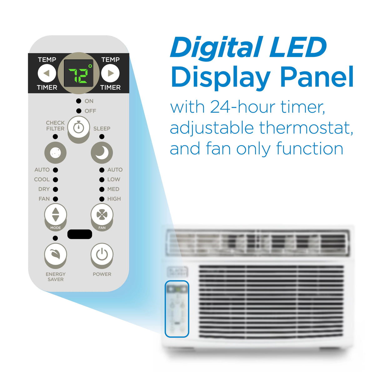 Window Air Conditioner 12,000 BTU White M6128