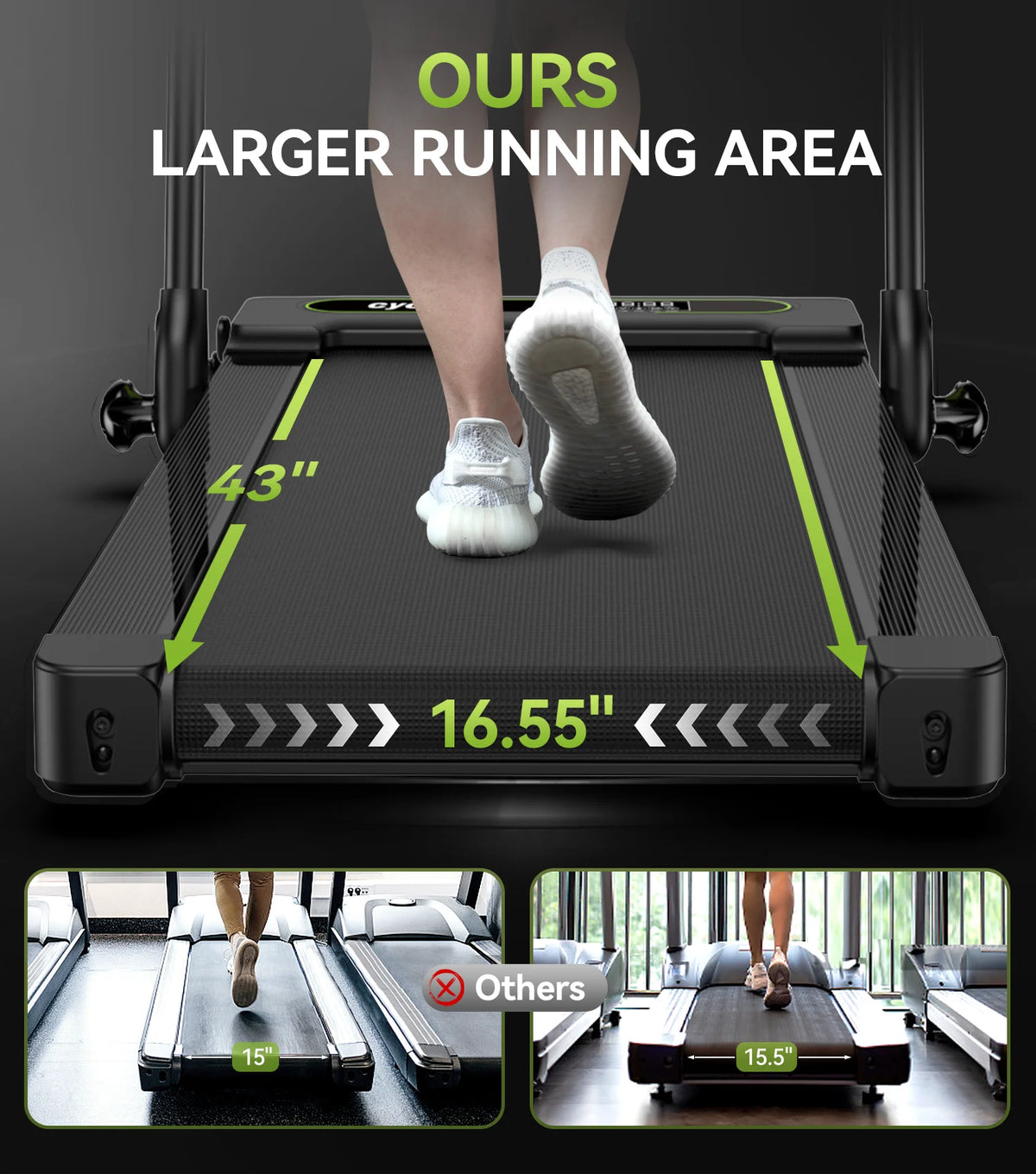 2.5HP Folding Treadmill with Display Screen S489