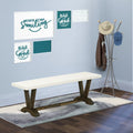 Wood Dining Bench M998