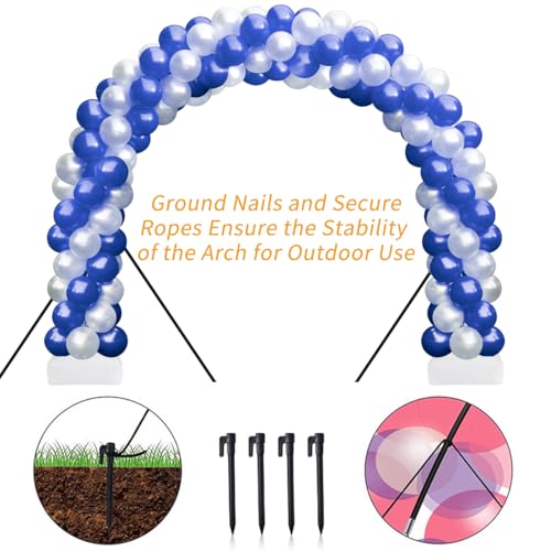 8ft Tall 9ft Wide Adjustable Balloon Arch Kit F350543