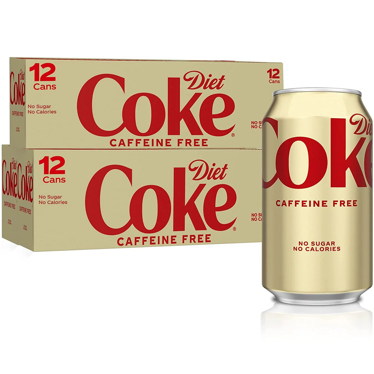 Caffeine-Free Soda 12oz Cans Pack of 48 N178845