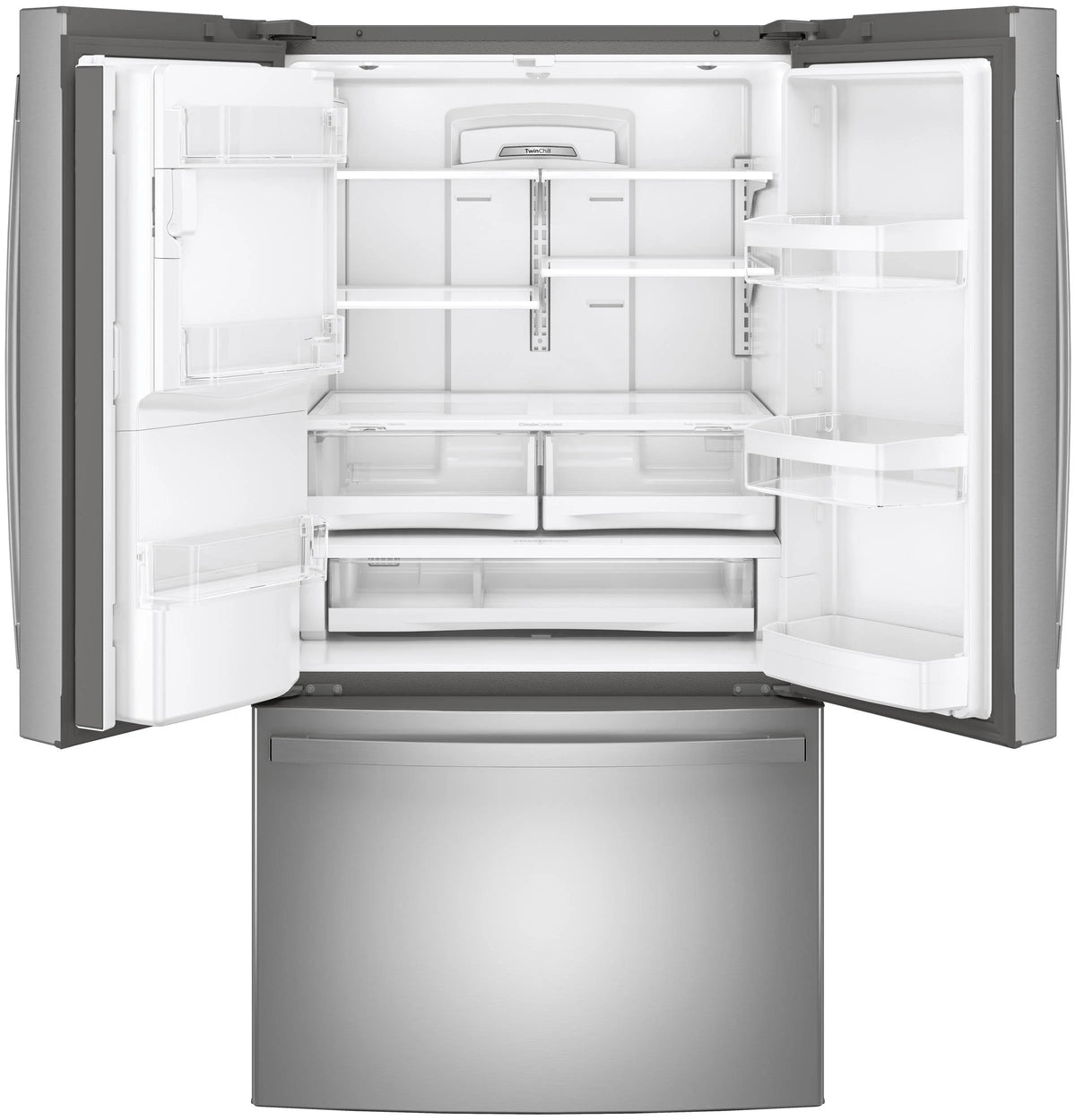 French Door Freestanding Refrigerator Stainless Steel F46531