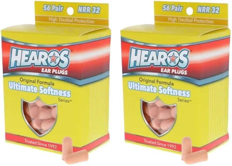 Beige Ear Plugs 56 Pair Pack of 2 G79758