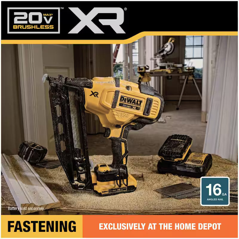 20V MAX Cordless 16-Gauge Angled Finishing Nailer B842
