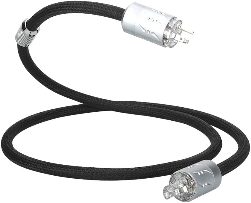 Audiophile AC Power Cable with Rhodium Plated Connector M3875