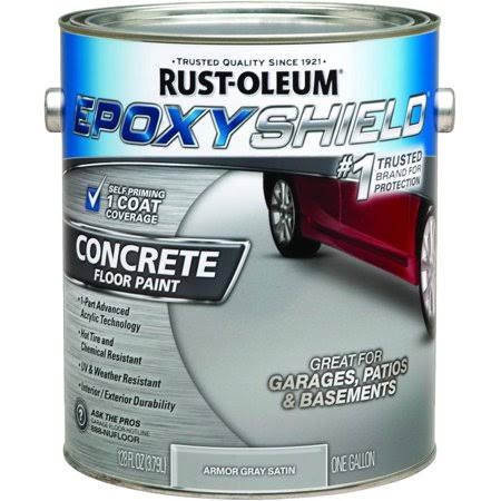 Gray Concrete Floor Coating I334
