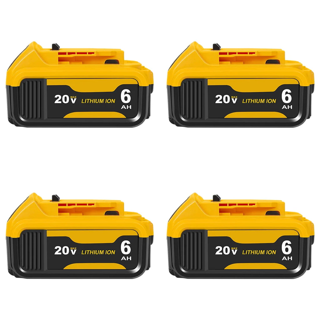 20-Volt Max 6.0AH Lithium Ion Battery 2-Pack J360883