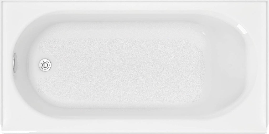60 in. x 30 in. Americast Bathtub with Left Drain and Built-In Overflow N567008
