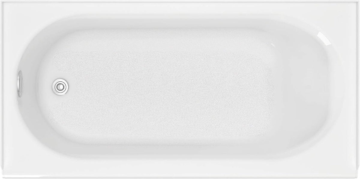 60 in. x 30 in. Americast Bathtub with Left Drain and Built-In Overflow N567008