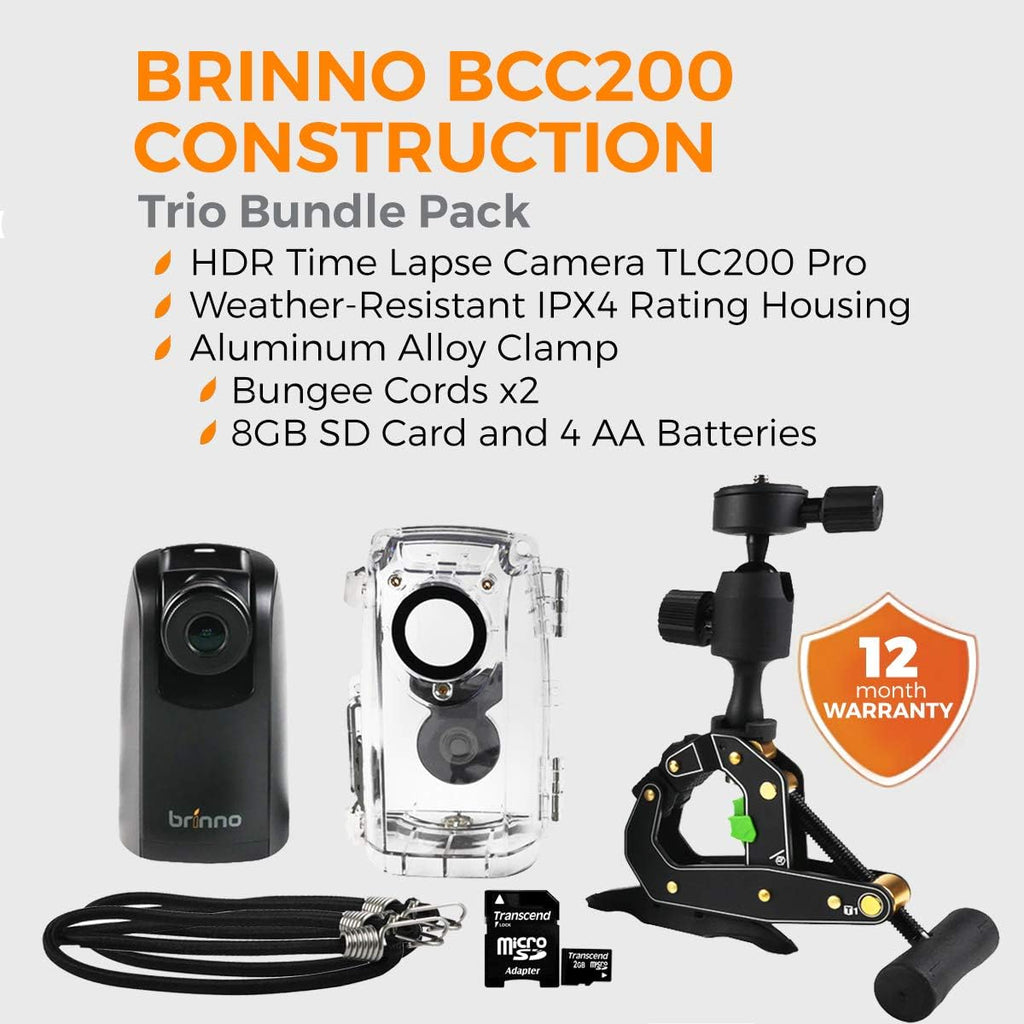 Time Lapse Camera with Clamp and Water-Resistant Case B11293