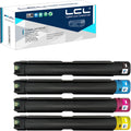 Compatible Toner Cartridge Replacement 4-Pack Black Cyan Magenta Yellow S4635