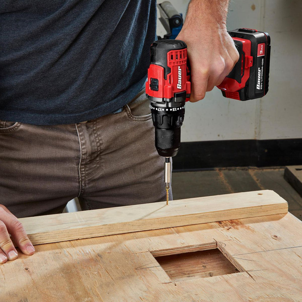 20V Cordless 1/2 in. Drill/Driver Kit with Battery and Charger R404