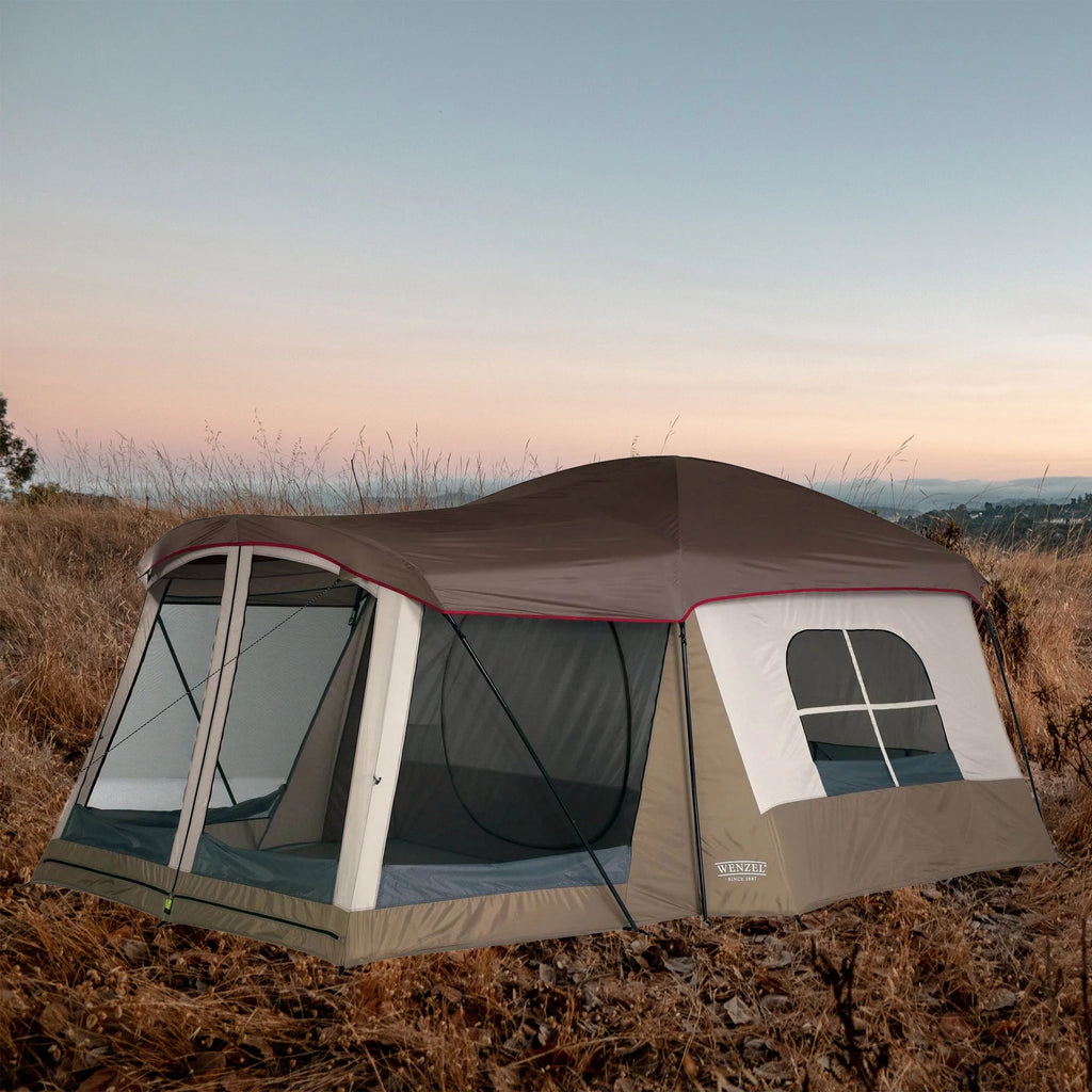 8-Person Camping Tent with Screen Room P414000