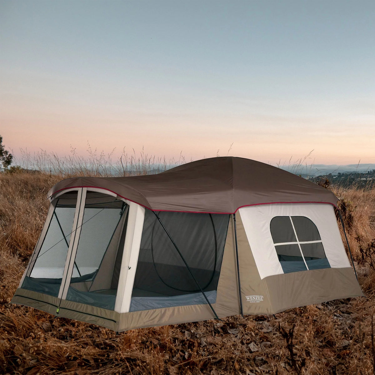 8-Person Camping Tent with Screen Room P414000