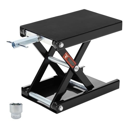 Red 1200 LB Motorcycle Lift Scissor Jack C479659