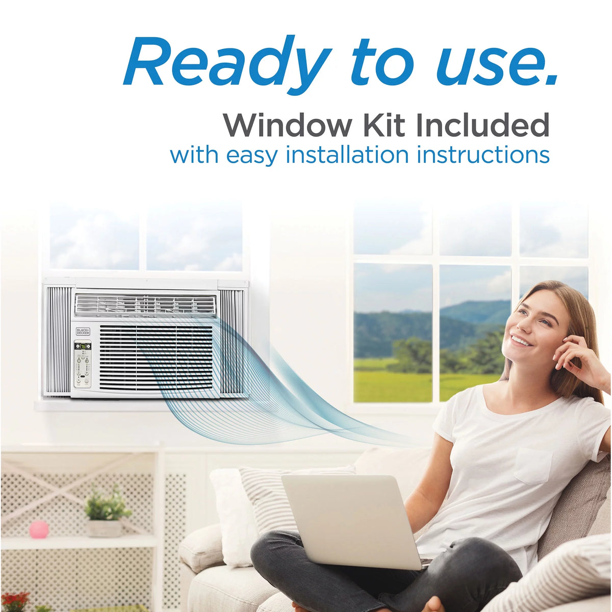 Window Air Conditioner 12,000 BTU White M6128