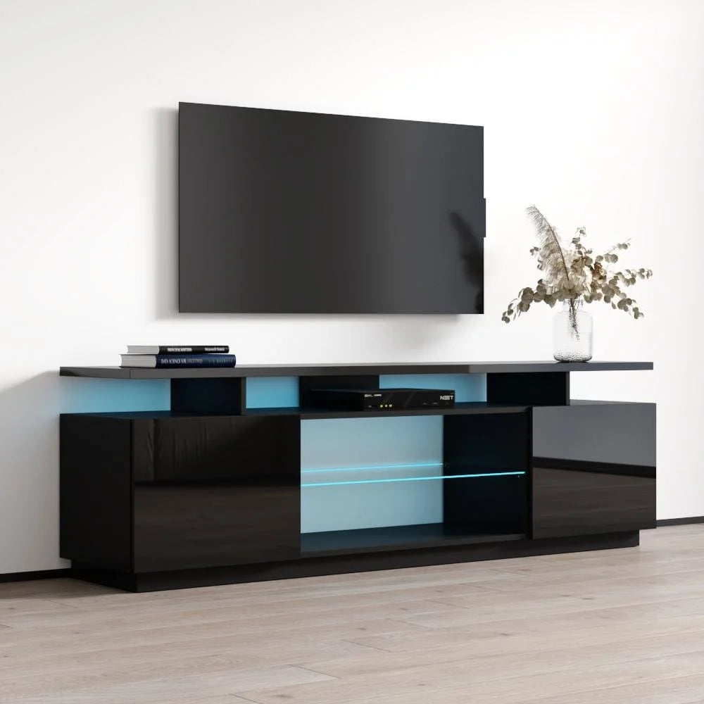 White Modern TV Stand H5429