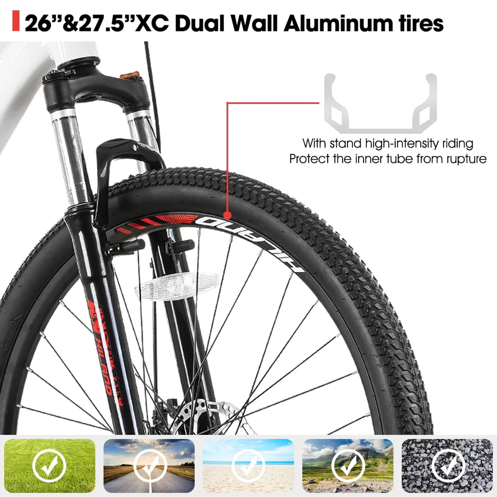 21 Speed 26 inch Mint Green Mountain Bike B207