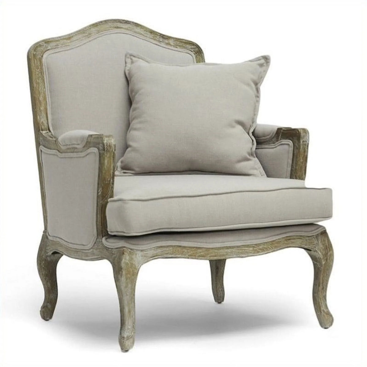 Beige Accent Chair F360692