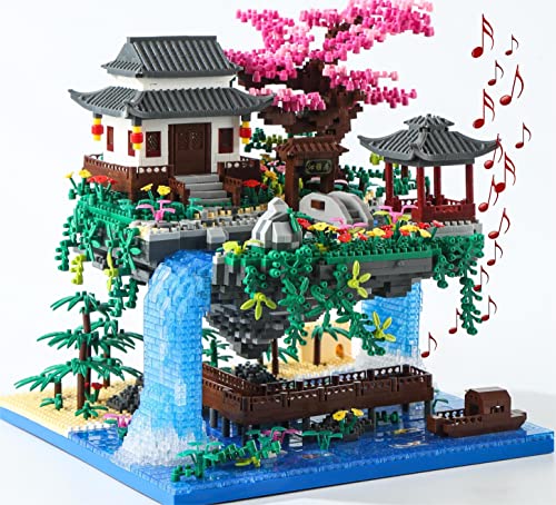Cherry Blossom Tree Building Set with Lights 3320 Pcs X82677