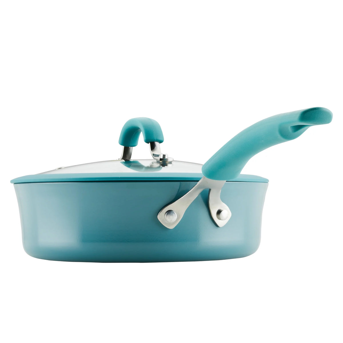Aluminum Nonstick Saute Pan with Lid, 3 Quart T1539