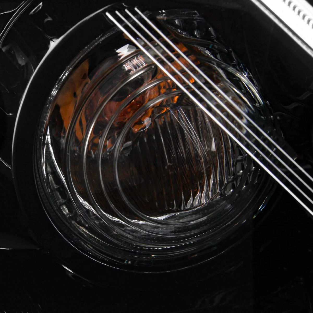 Black Projector Headlights Driver + Passenger Z828548