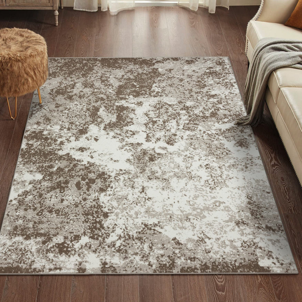 Brown Coastal Area Rug S65024