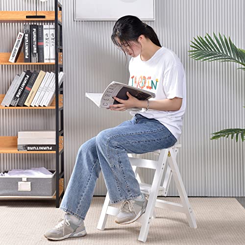 Foldable Wooden Step Stool L3047