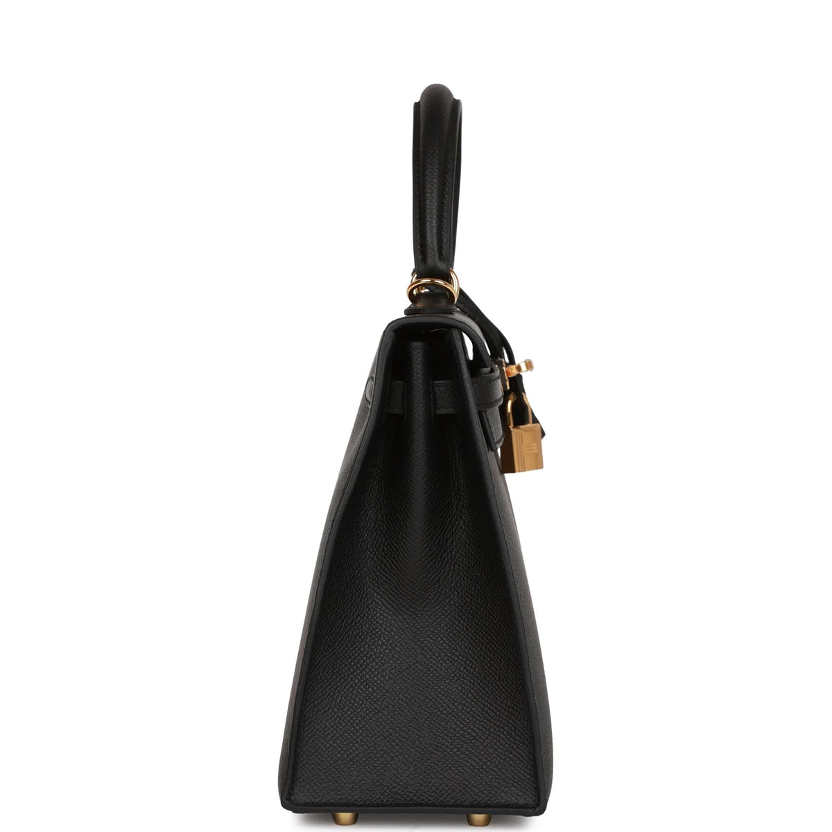 Black Leather Handbag Z545