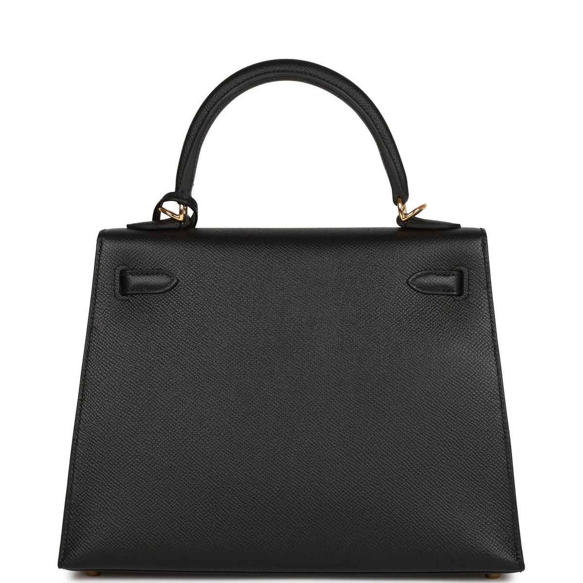 Black Leather Handbag Z545