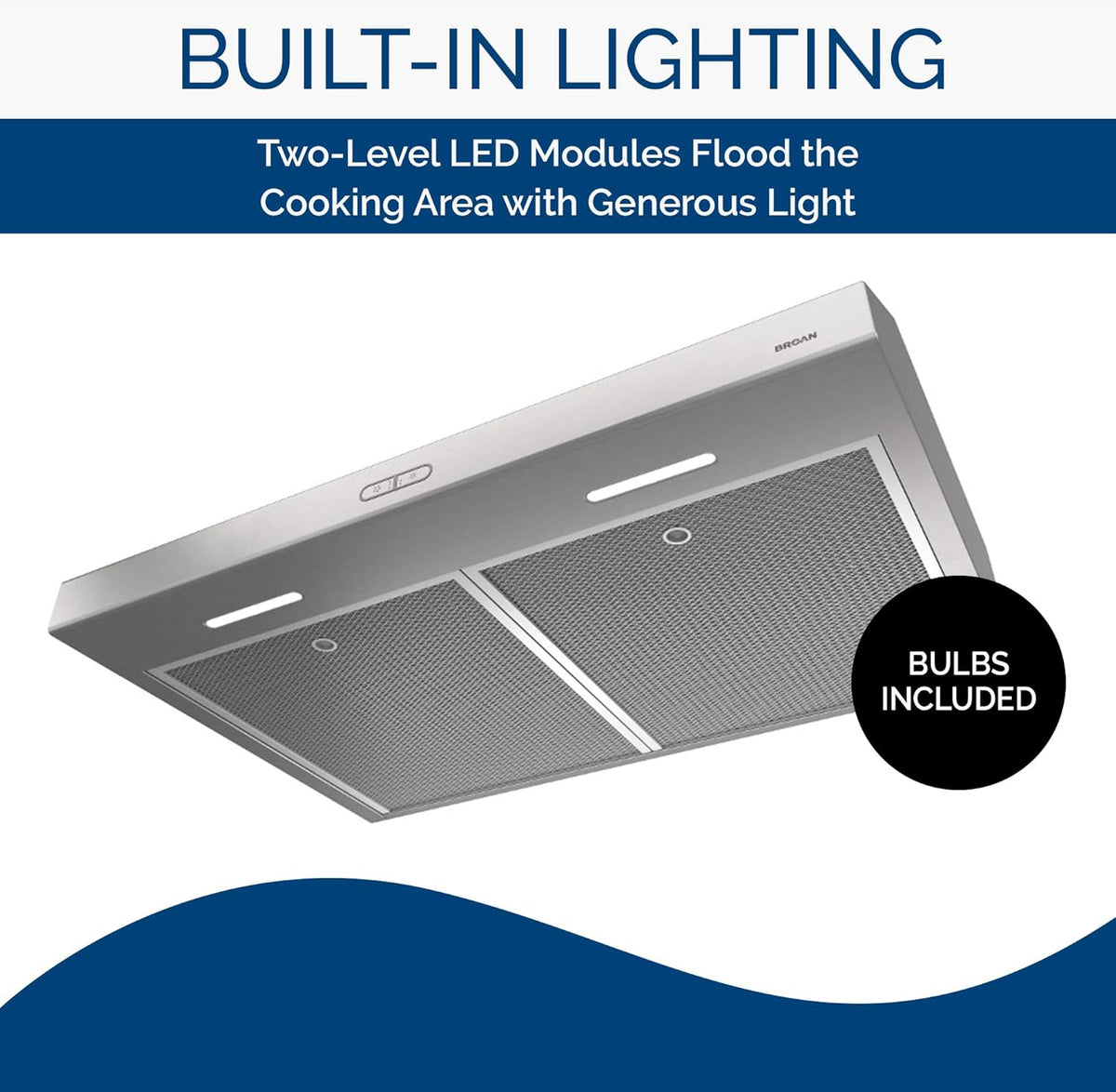 Stainless Steel Range Hood with Light V67767