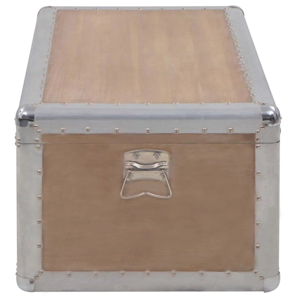 Wooden Fir Storage Chest Trunk G939365