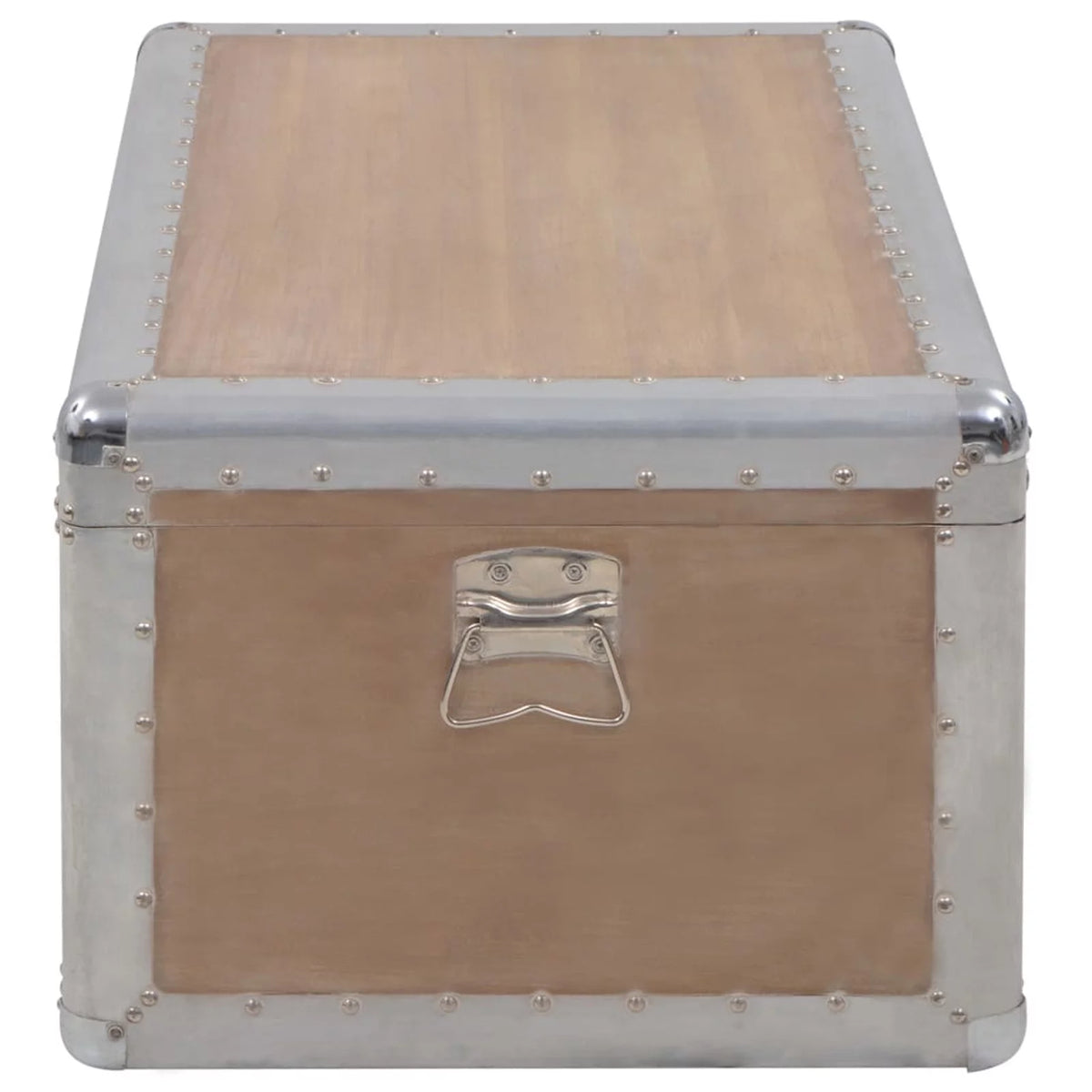 Wooden Fir Storage Chest Trunk G939365