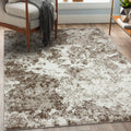 Brown Coastal Area Rug S65024