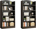 Wood 5 Tier Bookshelf H82260