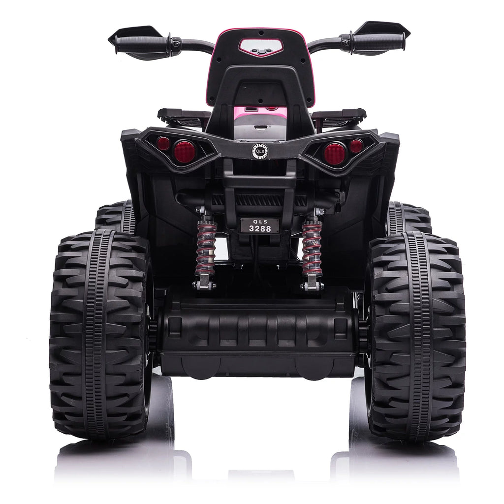 Black 24 Volt 2 Seater 4-Wheeler Quad Q952