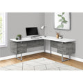 70 in. Left & Right Metal Computer Desk J500113