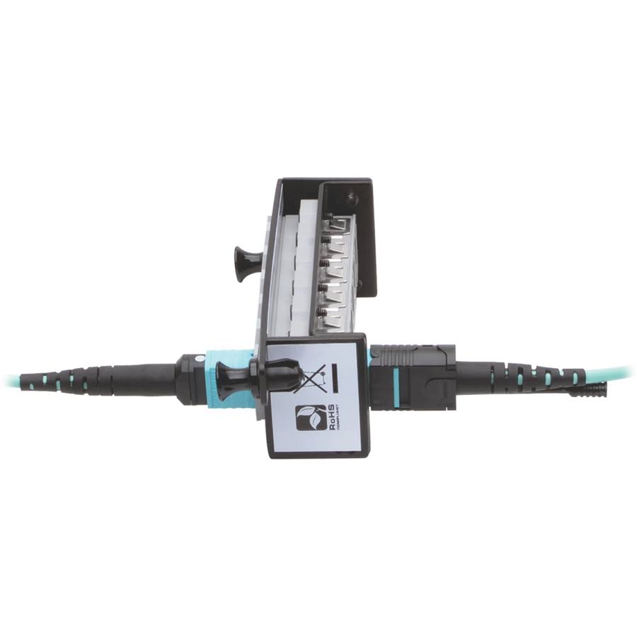 Fiber optic Patch cable OM3 16.4 ft Aqua Q845232