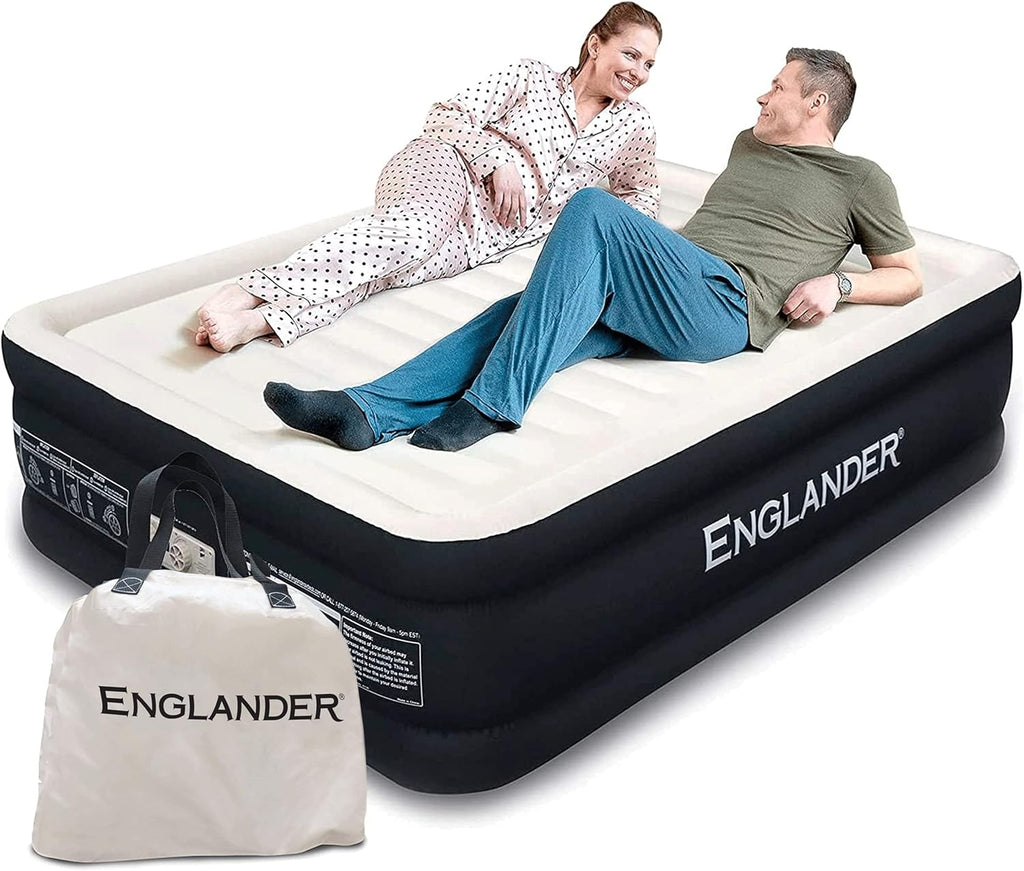 Queen Size Air Mattress with Built in Pump R4055