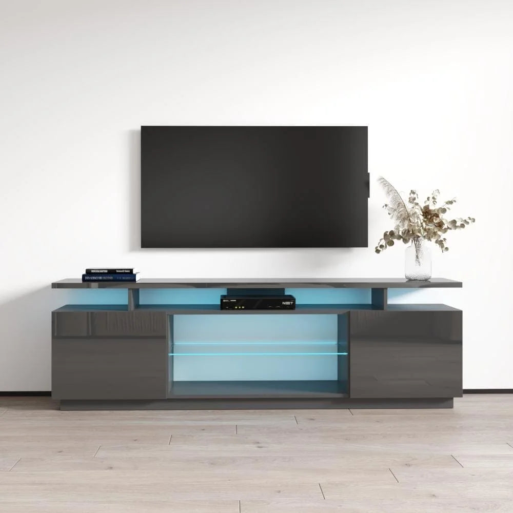 White Modern TV Stand H5429