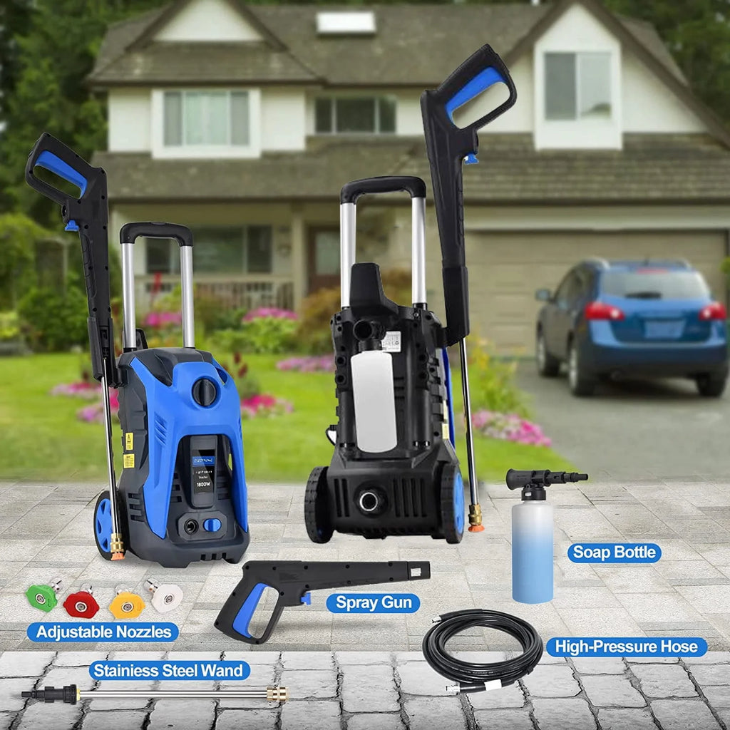 3500 PSI 2.5 GPM Electric Pressure Washer with Foam Cannon S366