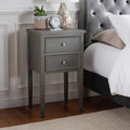 French Grey End Table Z741
