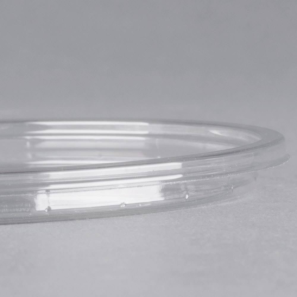 Clear Pet Plastic Round Deli Container Lid F826