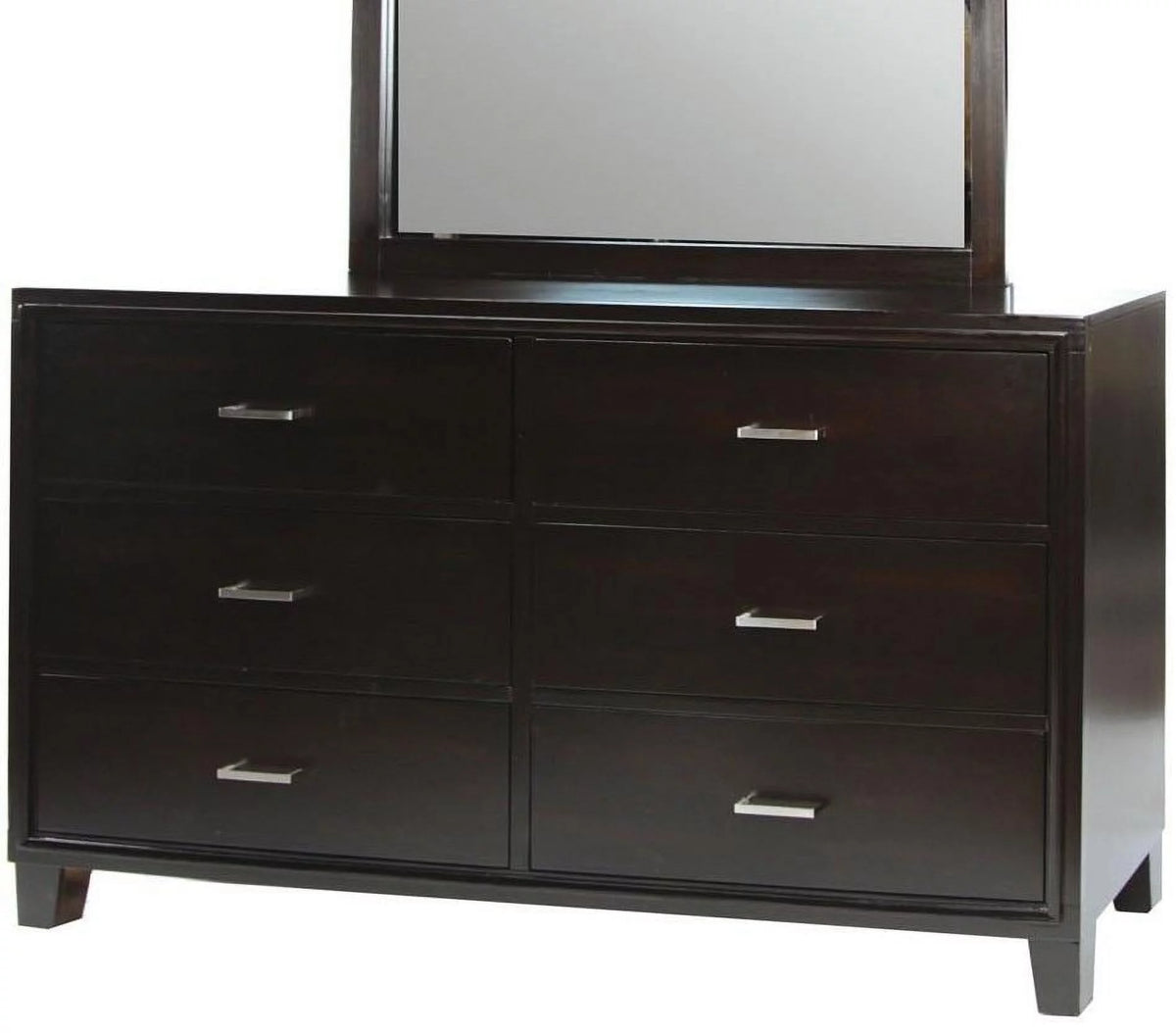 6 Drawer Brown Cherry Dresser K530