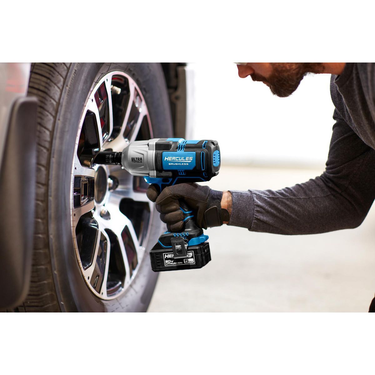 20V Brushless Cordless 1/2 in. Impact Wrench Kit with 5 Ah Battery and Charger I9413