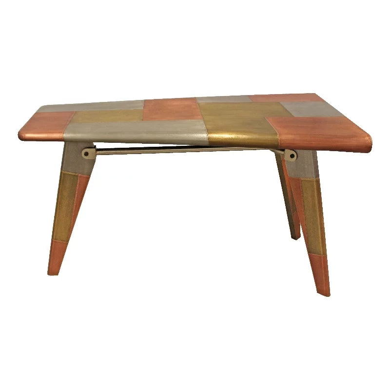 Metal Cladded Writing Desk D323197