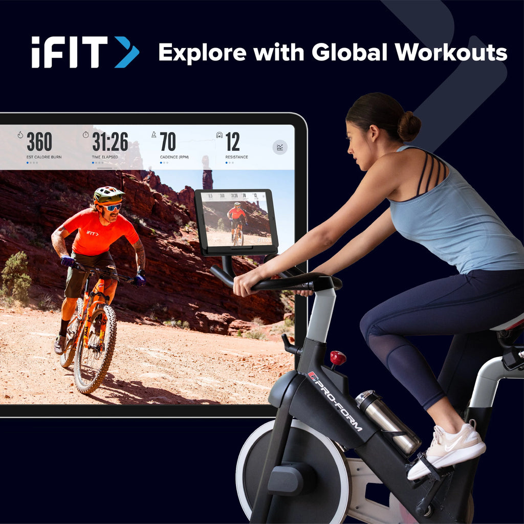 Exercise Bike with Dumbbell Set F44733