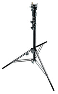 3 Section Aluminum Stand with Leveling Leg Black Y36824