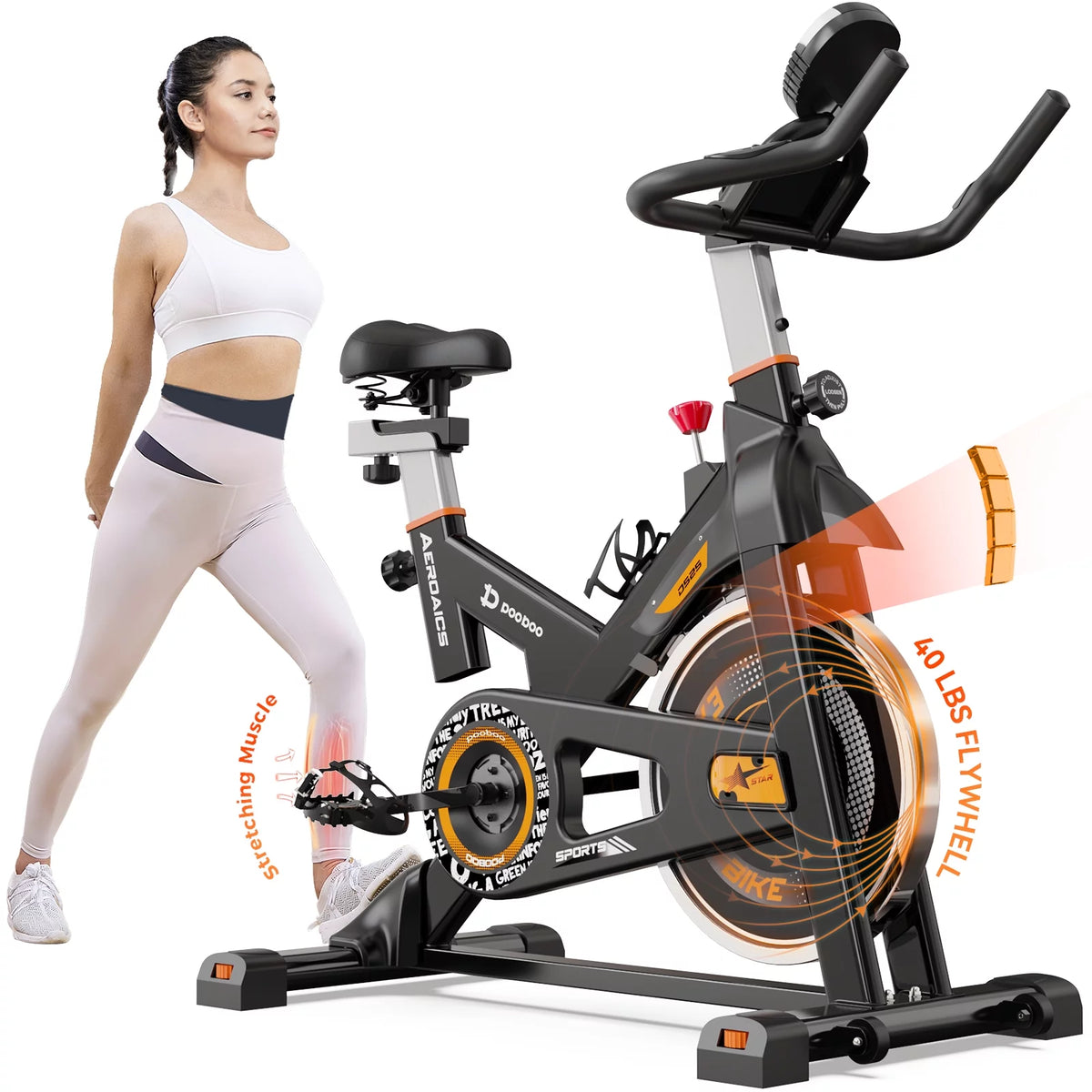 Magnetic Resistance Indoor Cycling Bike Y86628